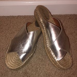 Free People slip on sandals